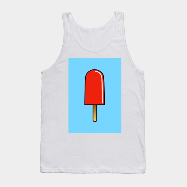 Red Ice Lolly Tank Top by AdamRegester